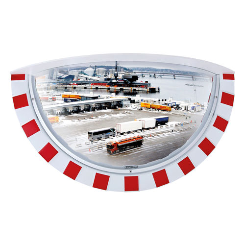 Specchio di traffico - 91 series - Vialux - convesso / a D / in poliarilsulfone