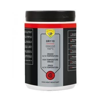 Grasso di lubrificazione - GR110 - GRASSO ALTA TEMPERATURA 700&deg; - ECO SERVICE SRL - di montaggio / al bisolfuro di molibdeno / per ingranaggi