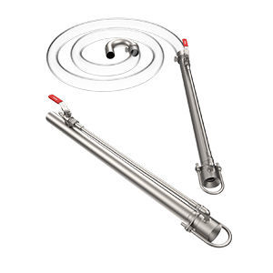 Tubo a vuoto - CANDAS 008 ACI 316L - NOVACOM - Z.A.