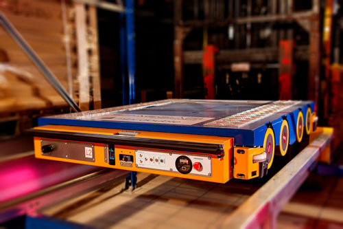Sistema di stoccaggio con navetta compatto - DOUBLE - METALMECCANICA SPAGGIARI S.R.L.
