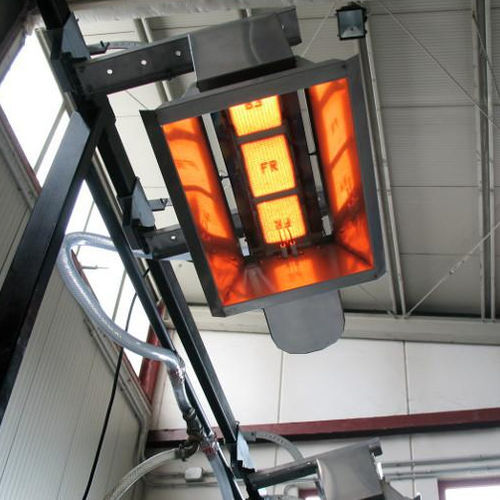 Riscaldamento radiante ad aria calda - Sunrad - OFFICINE TERMOTECNICHE FRACCARO SRL - industriale