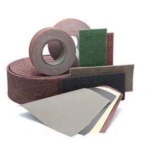 Rotolo abrasivo in tessuto non tessuto - CTA CALFLEX SRL - di carta / largo / per levigazione
