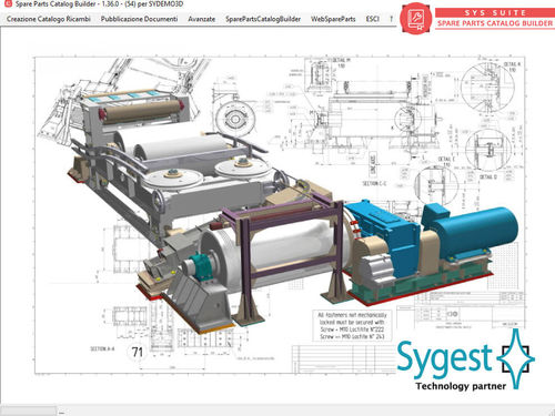 Software di gestione - Spare Parts Catalog Builder - SYGEST SRL - di qualità / CAD / di creazione