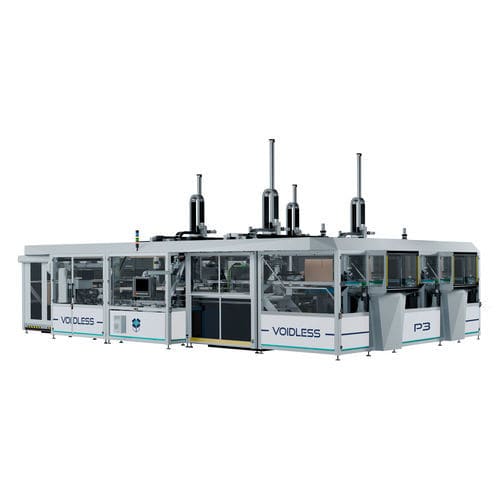 Macchina di fabbricazione di scatole di cartone ondulate - P3 series - VOIDLESS - automatica / di grande capacità / ad alta velocità