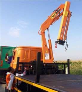 Gru di carico - Puma Crane LTD.ŞTİ. - montata su camion / articolata / pieghevole