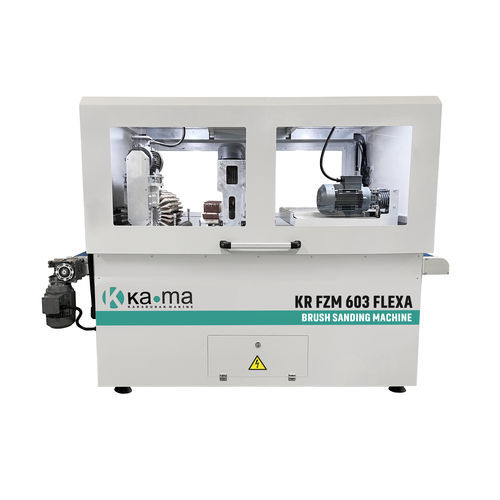 Levigatrice a spazzzola - KR FZM 603 Flexa - Karabudak Mühendislik Makine İmalat Sanayi Ltd. Şti - a disco / elettrica / per legno