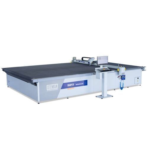 Macchina da taglio automatica - SHARP CV - OTEMAN - Advanced Cutting Technology SAU - laser / per materiali compositi / per materiale tessile