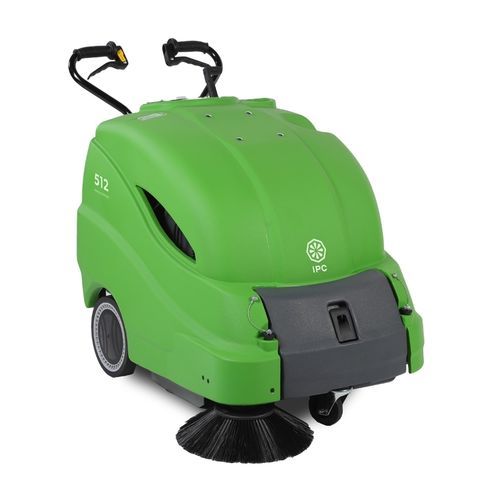 Spazzatrice uomo a terra - 512 - ICA - a batteria / da esterno / per polveri