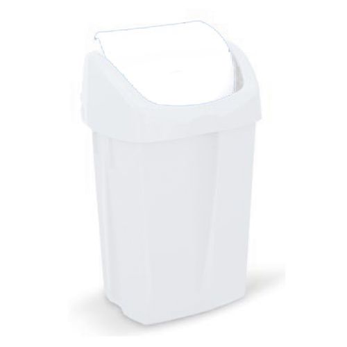 Contenitore per rifiuti con coperchio - ICA - in polipropilene / a pedale