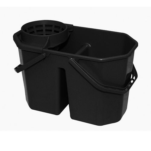 Secchio in plastica - ICA - rettangolare / con strizzatore / industriale