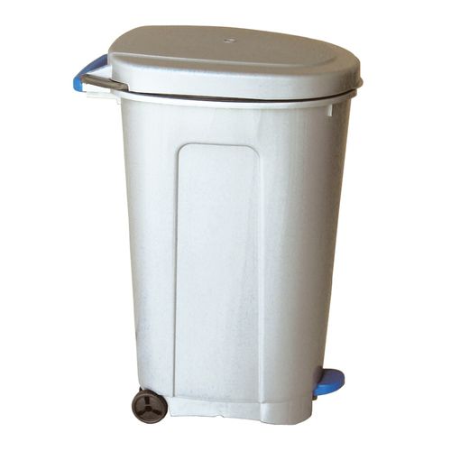Contenitore per rifiuti in plastica - ICA - con coperchio / con impugnatura / a pedale