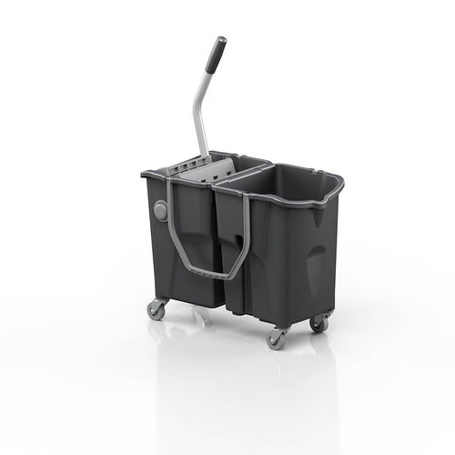 Carrello di pulizia - ICA - con ripiano / multiuso