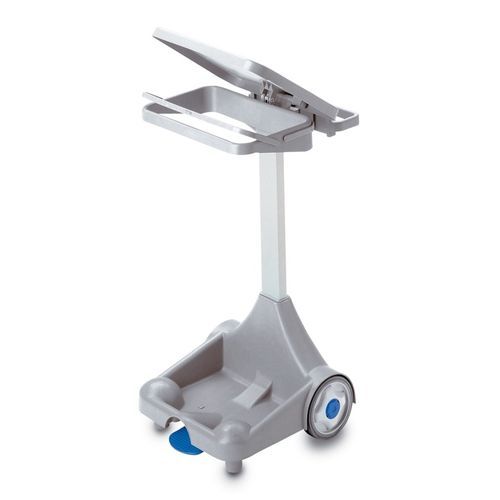 Contenitore per rifiuti in alluminio - E 276200PTS - ICA - in polipropilene / mobile / con coperchio