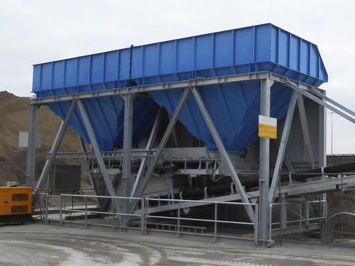 Silo a fondo conico - Heilig mixers - per alimentatore / per serbatoio di stoccaggio / in acciaio