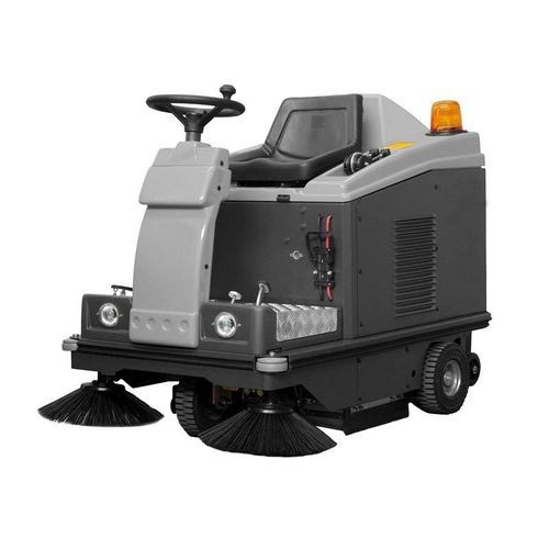 Spazzatrice uomo a bordo - MSW800 R ET - Morclean - elettrica / da esterno / da interno