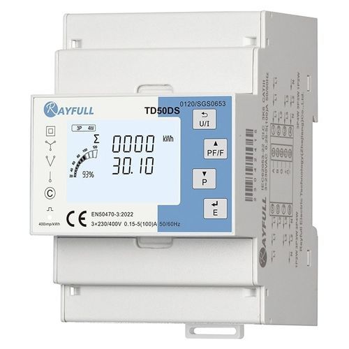 Contatore di energia elettrica certificato MID - TD50DS  - Rayfull Electric Technology(Zhejiang)Co., Ltd. - trifase / su guida DIN / RS-485
