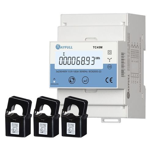 Contatore di energia elettrica multifunzione - TC45M - Rayfull Electric Technology(Zhejiang)Co., Ltd. - trifase / su guida DIN / RS-485