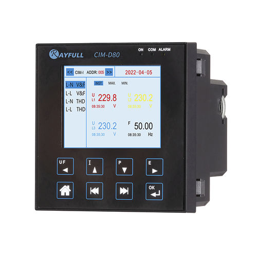 Modulo di visualizzazione per misurazione della tensione - CIM-D80 - Rayfull Electric Technology(Zhejiang)Co., Ltd. - LCD / a colori / di potenza