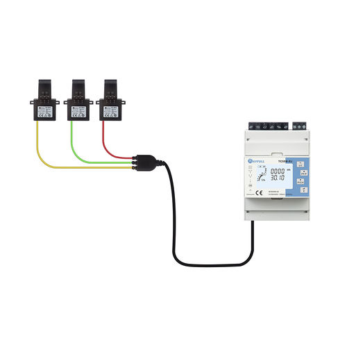 Contatore di energia elettrica trifase - TC55M-RJ-1 NON-MID - Rayfull Electric Technology(Zhejiang)Co., Ltd. - Modbus / con display LCD / multifunzione