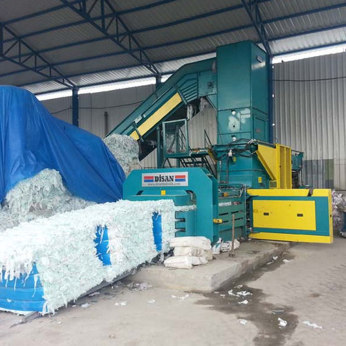 Pressa imballatrice per carta - DKBP series  - DISAN - per plastica / per rifiuti / per tessili
