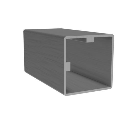 Profilo in alluminio anodizzato - B1500 - trimat srl - quadrato / tubolare / ad uso industriale