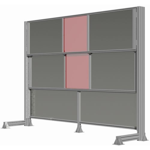 Protezione telescopica per centro di lavorazione - 511051 - trimat srl - su misura / verticale
