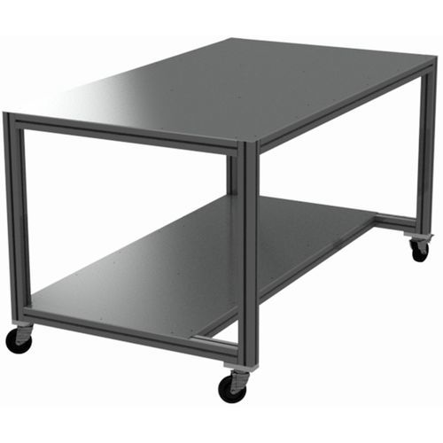 Banco da lavoro in alluminio - 521071 - trimat srl - per assemblaggio / monoblocco / mobile