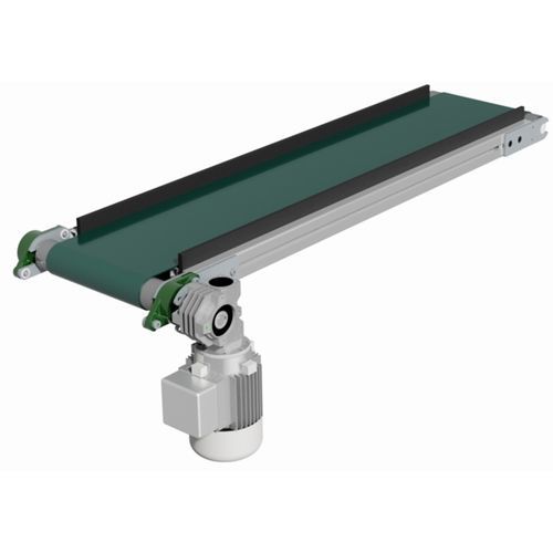 Nastro trasportatore liscio - 531001 - trimat srl - continuo / in PVC / in alluminio