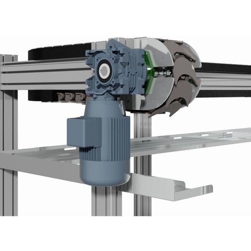 Trasportatore a rulli - 531002 - trimat srl - a catena / curvo / dritto