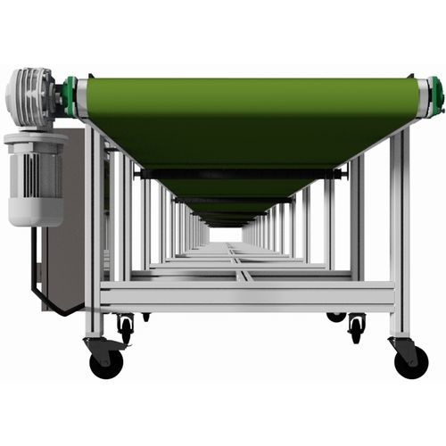 Trasportatore a nastro - 531022 - trimat srl - orizzontale / su ruota