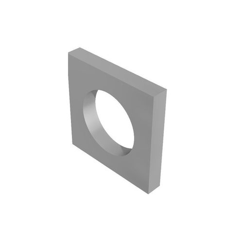 Rondella quadrata - F1550 - trimat srl - in acciaio zincato / M8 / galvanizzata