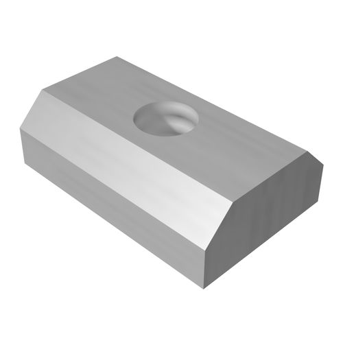 Dado di bloccaggio - F2425 - trimat srl - in acciaio galvanizzato / filettato / per assemblaggio di profilati