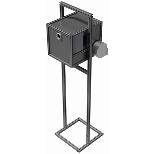 Aspiratore di fumo trasportabile - 521001 - trimat srl - da terra / ad uso industriale / per laboratori