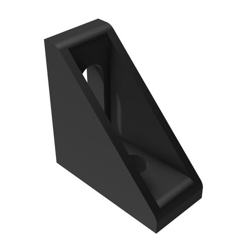 Squadra di fissaggio per assemblaggio di profilati - H0100 - trimat srl - per profilati in alluminio / in plastica / 90°