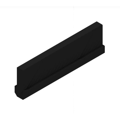 Profilo in polietilene a bassa densità PEBD - M4932 - trimat srl - con scanalature / ad uso industriale / di guida