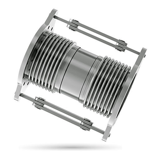 Compensatore di dilatazione in metallo - BM-HI-DO - BIKAR - rotondo / con flangia / per manicotto