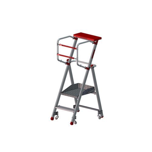 Scaletta in alluminio - F881700063 - FORTAL - 2 gradini