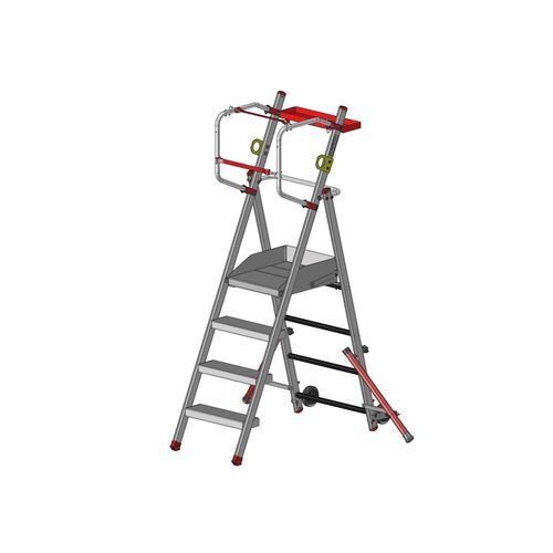 Piattaforma da lavoro - F09018100 - FORTAL - avvolgibile / per cantiere / pieghevole