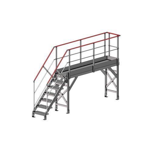 Passerella d’accesso in alluminio - F80115000 series - FORTAL