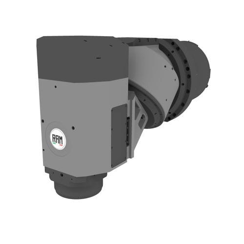 Testa di fresatura 2 assi - TBRE - Ram srl - 5 assi / birotativa / CNC
