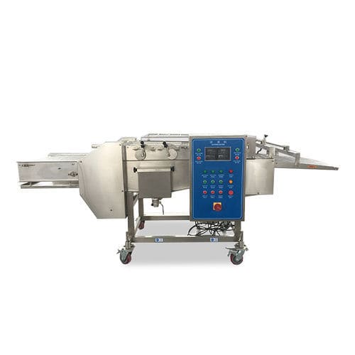 Pastellatrice-impanatrice automatica - NJJ-400 - Bokang Machinery - per carne / per verdure