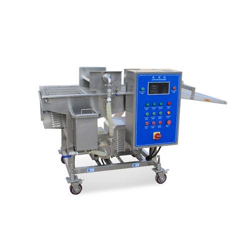 Pastellatrice-impanatrice per carne - LJJ-600 - Bokang Machinery - automatica / in continuo / per pesce