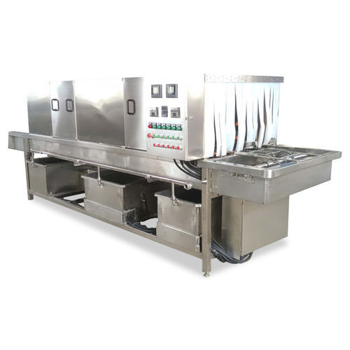 Lavatrice agroalimentare per verdura - Bokang Machinery - per frutta / per carne / per pesce