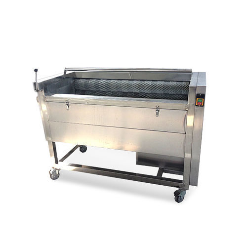 Macchina pelatrice per verdura - XQPJ series - Bokang Machinery - a rulli / automatica / a spazzzola