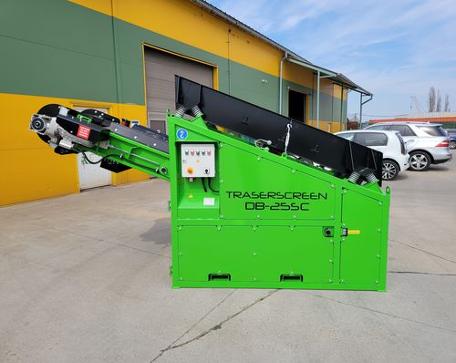 Vaglio per cantiere di costruzione - DB-25SC - dbe.sk - mobile / a vibrazione / per prodotti sfusi