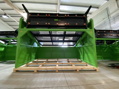 Vaglio per cantiere di costruzione - DB-50 - dbe.sk - mobile / a vibrazione / per prodotti sfusi