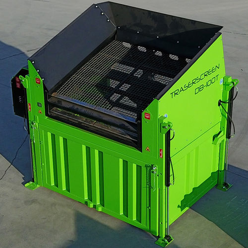 Vaglio mobile - DB-100T - dbe.sk - a vibrazione / per prodotti sfusi / a rete doppia