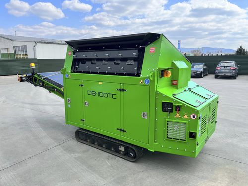Vaglio mobile - DB-100TC - dbe.sk - a vibrazione / per prodotti sfusi / a rete doppia