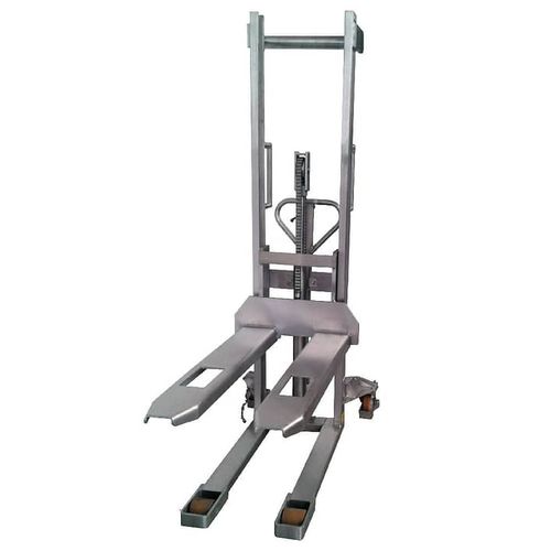 Accatastatore manuale - BADA 10-M - BADA MATERIAL HANDLING - a timone con guida da terra / da trasporto / per magazzino