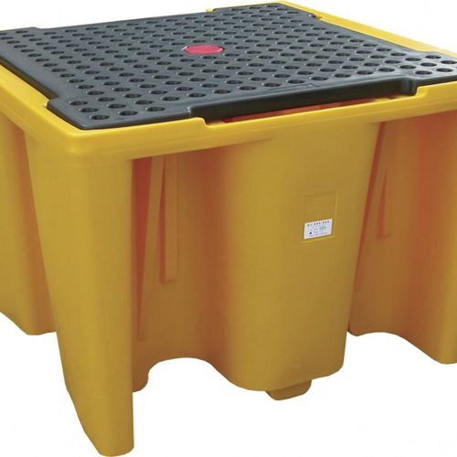Vasca di ritenzione per contenitore IBC - HDF Emballages - in polietilene / incastrabile